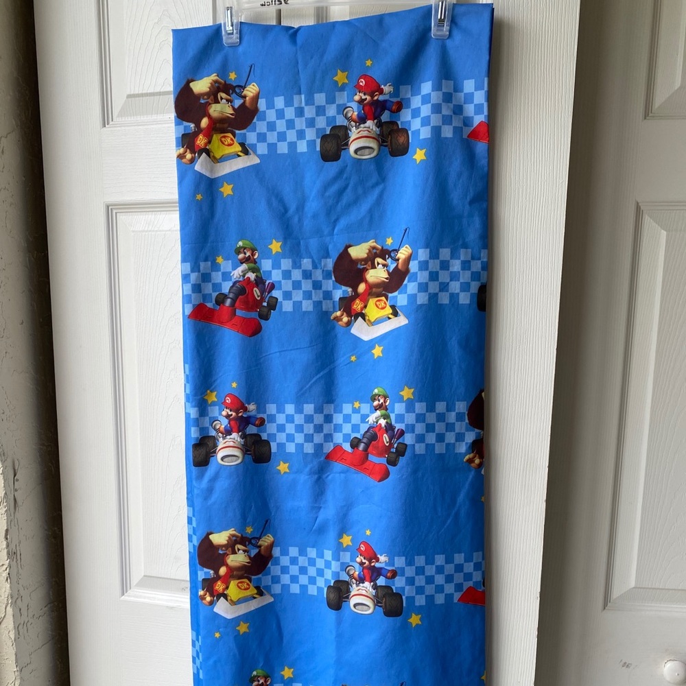 Nintendo Mario Kart twin flat sheet
